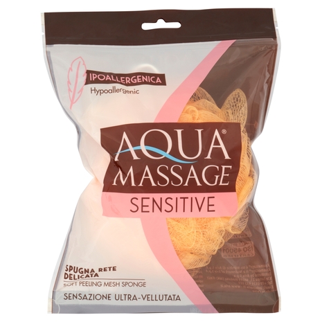 Aquamassage Sensitive Spugna Rete Delicata